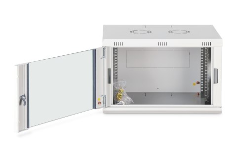 NWS Wandschrank 19" 7HE Digitus 416,15x600x450 mm, Farbe Grau (RAL 7035)