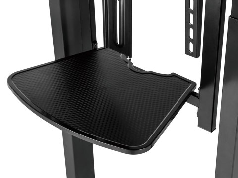 Uchwyt na stojak podłogowy Equip 55-100"/1TFT 120kg 1Półka lite Sprzedaż detaliczna (650633)