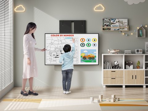 Uchwyt ścienny do telewizora 60"-100"/1TFT góra-dół 1Przegubowy 90 kg sw sprzedaży detalicznej