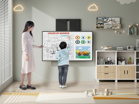Uchwyt ścienny do telewizora 60"-100"/1TFT góra-dół 1Przegubowy 90 kg sw sprzedaży detalicznej