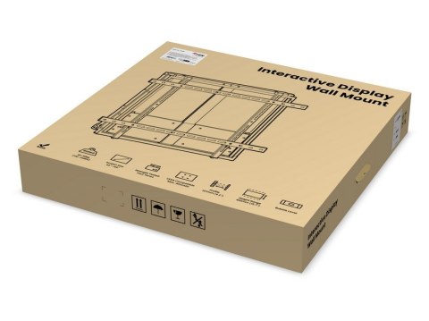 Uchwyt ścienny do telewizora 60"-100"/1TFT góra-dół 1Przegubowy 90 kg sw sprzedaży detalicznej