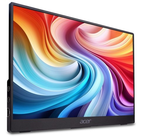 Acer PM161QB1bmiuux Przenośny monitor Czarny 39,6 cm (15.6") 1920 x 1080 px
