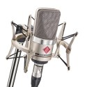 Neumann TLM 102 NI Studio Set - Mikrofon pojemnościowy, wielkomembranowy z uchwytem przeciwwstrząsowym, nikiel