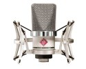 Neumann TLM 102 NI Studio Set - Mikrofon pojemnościowy, wielkomembranowy z uchwytem przeciwwstrząsowym, nikiel