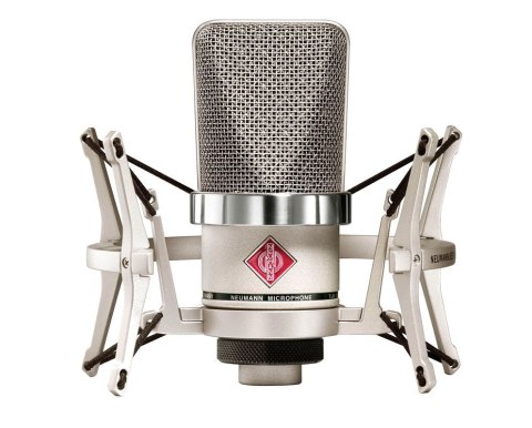 Neumann TLM 102 NI Studio Set - Mikrofon pojemnościowy, wielkomembranowy z uchwytem przeciwwstrząsowym, nikiel