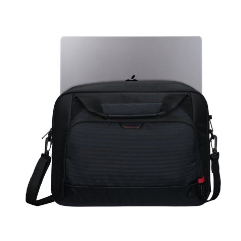 Targus EcoSmart 40,6 cm (16") Aktówka Czarny, Czerwony