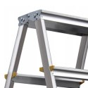 AWTOOLS Drabina taboret 4 stopnie do 150 kg