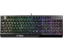 Klawiatura mechaniczna MSI Vigor GK30 US (USB; (US); kolor czarny)