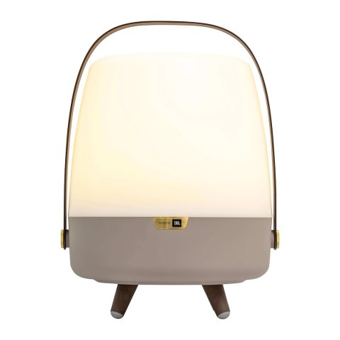 Kooduu Lite-up Play 2.0 Głośnik mono przenośny Beżowy, Biały, Drewno 10 W
