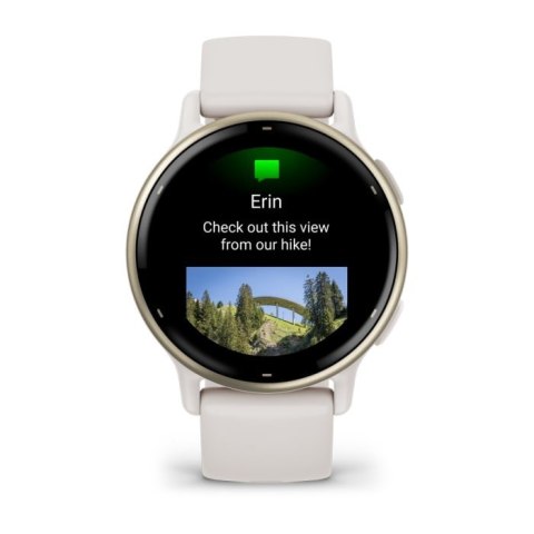 Zegarek sportowy Garmin Vivoactive 5 AMOLED 42mm Ivory