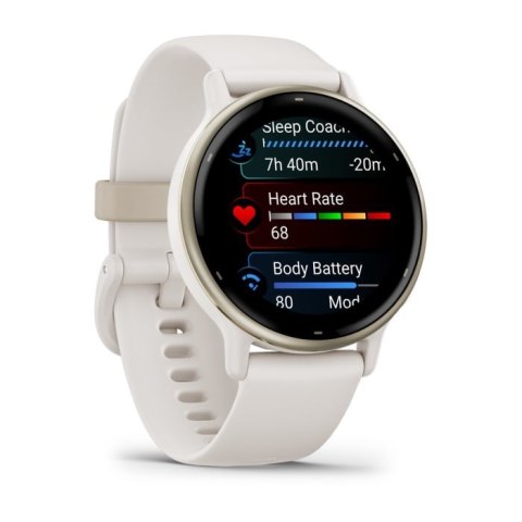 Zegarek sportowy Garmin Vivoactive 5 AMOLED 42mm Ivory