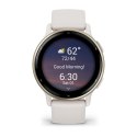 Zegarek sportowy Garmin Vivoactive 5 AMOLED 42mm Ivory