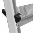 AWTOOLS Drabina aluminiowa wolnostojąca 5 stopni do 125 kg