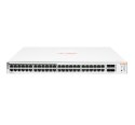 Switch HP Enterprise Aruba JL815A Instant On 1830 48G 24p Class4 PoE 4SFP 370W Zarządzany L2 Gigabit Ethernet (10/100/1000) Obsł