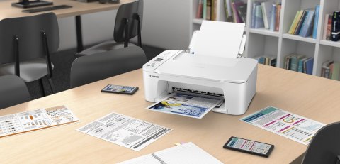 Druk atramentowy Canon PIXMA TS3751i | Kolor | Format A4 | Sieć Wi-Fi | Biały