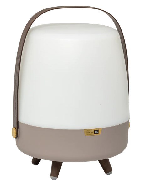 Kooduu Lite-up Play 2.0 Głośnik mono przenośny Beżowy, Biały, Drewno 10 W