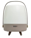 Kooduu Lite-up Play 2.0 Głośnik mono przenośny Beżowy, Biały, Drewno 10 W