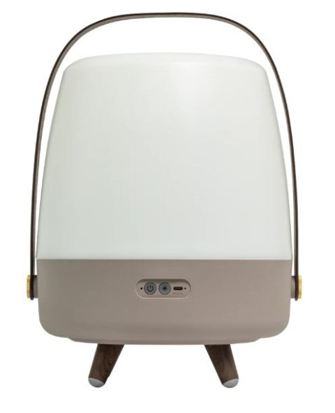Kooduu Lite-up Play 2.0 Głośnik mono przenośny Beżowy, Biały, Drewno 10 W