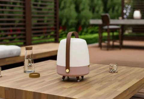 Kooduu Lite-up Play 2.0 Głośnik mono przenośny Beżowy, Biały, Drewno 10 W