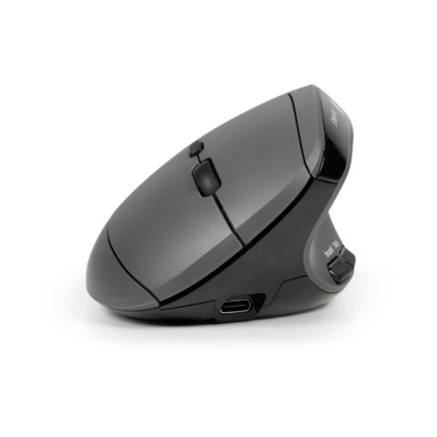 BakkerElkhuizen MidWay myszka Biuro Po prawej stronie RF Wireless + Bluetooth + USB Type-C Optyczny 2400 DPI