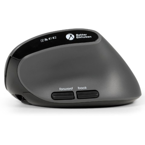 BakkerElkhuizen MidWay myszka Biuro Po prawej stronie RF Wireless + Bluetooth + USB Type-C Optyczny 2400 DPI