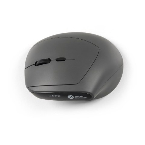 BakkerElkhuizen MidWay myszka Biuro Po prawej stronie RF Wireless + Bluetooth + USB Type-C Optyczny 2400 DPI