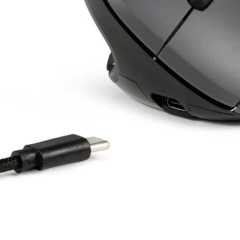 BakkerElkhuizen MidWay myszka Biuro Po prawej stronie RF Wireless + Bluetooth + USB Type-C Optyczny 2400 DPI
