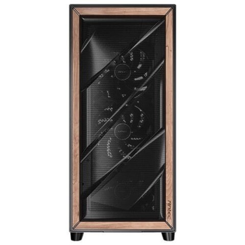 Antec FLUX PRO Full Tower Czarny, Drewno