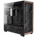 Antec FLUX PRO Full Tower Czarny, Drewno