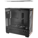 Antec FLUX PRO Full Tower Czarny, Drewno