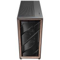 Antec FLUX PRO Full Tower Czarny, Drewno