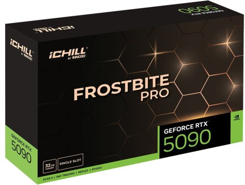 Karta graficzna Inno3D RTX5090 iChill Frostbite Pro 32GB GDDR7 HDMI 3xDP