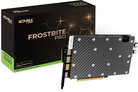 Karta graficzna Inno3D RTX5090 iChill Frostbite Pro 32GB GDDR7 HDMI 3xDP