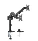 Neomounts DS70-750BL2 uchwyt/stojak do monitorów 68,6 cm (27") Biurko Czarny