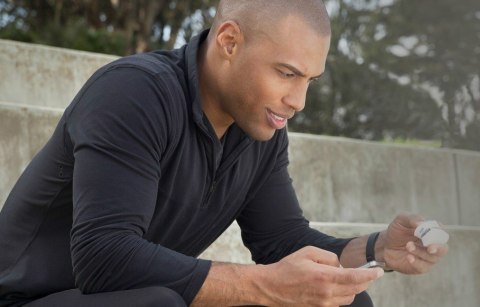 IOS 7.0+, Android 4.0+ | Air | Model: PO3, Klasyfikacja: Zasilany wewnętrznie, typ BF | Pulsoksymetr bezprzewodowy