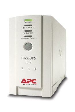 APC Back-UPS Czuwanie (Offline) 650 VA 400 W 4 x gniazdo sieciowe