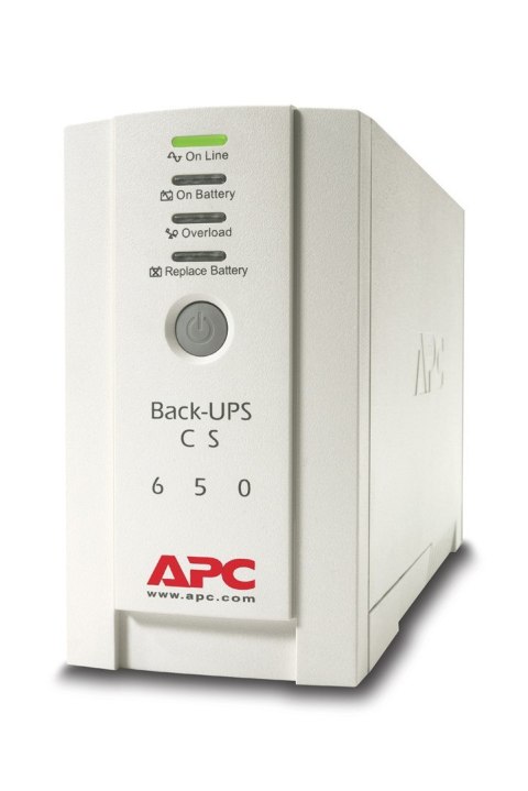 APC Back-UPS Czuwanie (Offline) 650 VA 400 W 4 x gniazdo sieciowe
