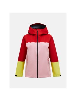 Kurtka damska PEAK PERFORMANCE W Trail Hipe 2.5L Shell Jacket kolor czerwony - L