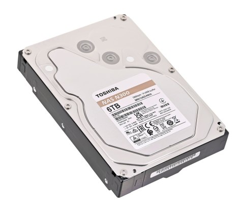 Toshiba BULK N300 NAS Dysk twardy 6TB 512MB - Hdd - Serial ATA