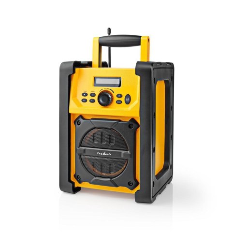 Nedis RDFM3100YW radio Miejsce pracy Cyfrowy Czarny, Żółty