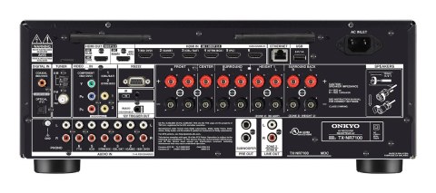 ONKYO TX-NR7100 7.2 kan. Kompatybilność 3D Czarny