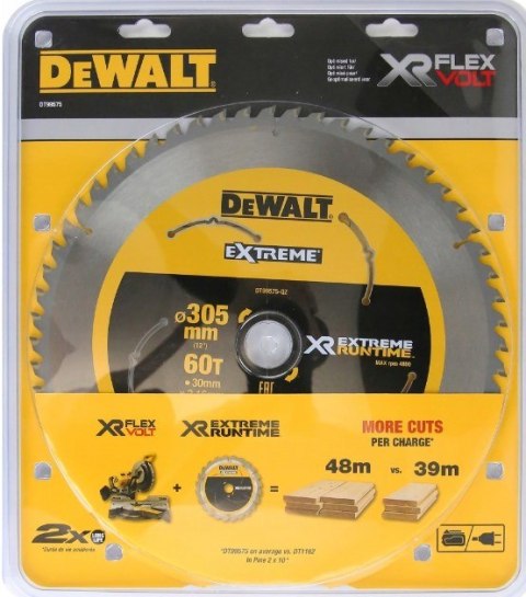 Tarcza xtreme runtime 305mm x 30mm 60t - csb