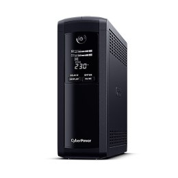 CyberPower VP1600ELCD zasilacz UPS Technologia line-interactive 1,6 kVA 960 W 5 x gniazdo sieciowe