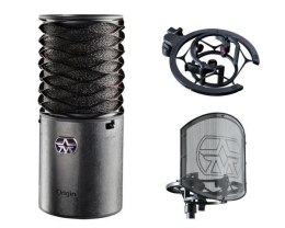 Aston Microphones Origin Bundle Mikrofon pojemnościowy + uchwyt + pop filtr