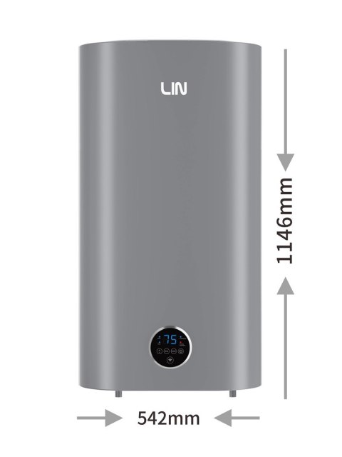 Bojler elektryczny LIN LIFVD1SMGY 100L UNIVERSAL szary WiFi