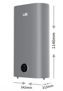Bojler elektryczny LIN LIFVD1SMGY 100L UNIVERSAL szary WiFi