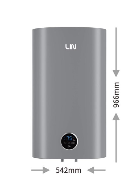Bojler elektryczny LIN LIFVD1SMGY 80L SMART szary WiFi