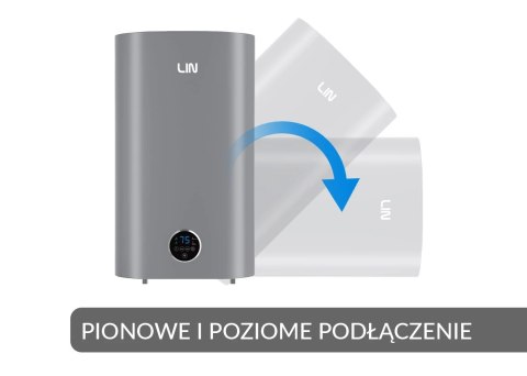 Bojler elektryczny LIN LIFVD1SMGY 80L UNIVERSAL szary WiFi