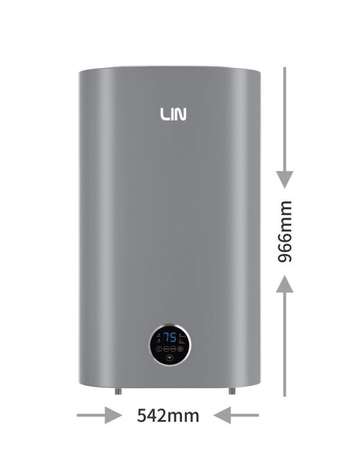 Bojler elektryczny LIN LIFVD1SMGY 80L UNIVERSAL szary WiFi