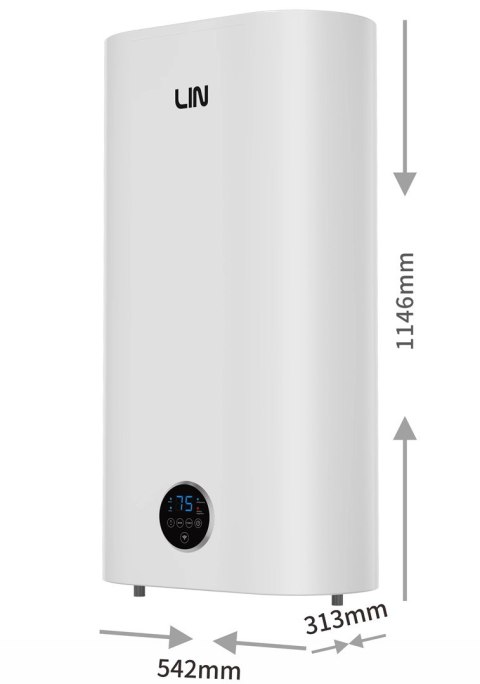 Bojler elektryczny LIN LIFVD1SMWH 100L UNIVERSAL biały WiFi